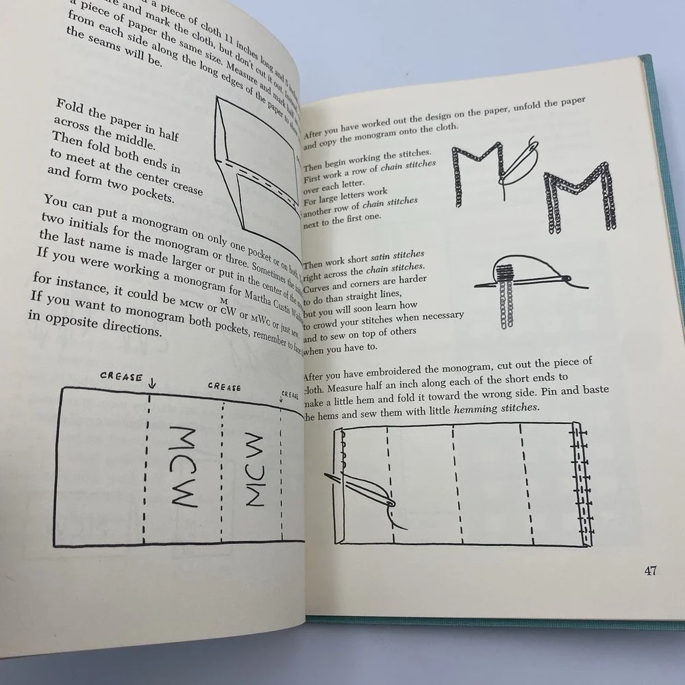 Stitch by‎ Stitch: Needlework for Beginners by Carolyn Meyer 1970 HC